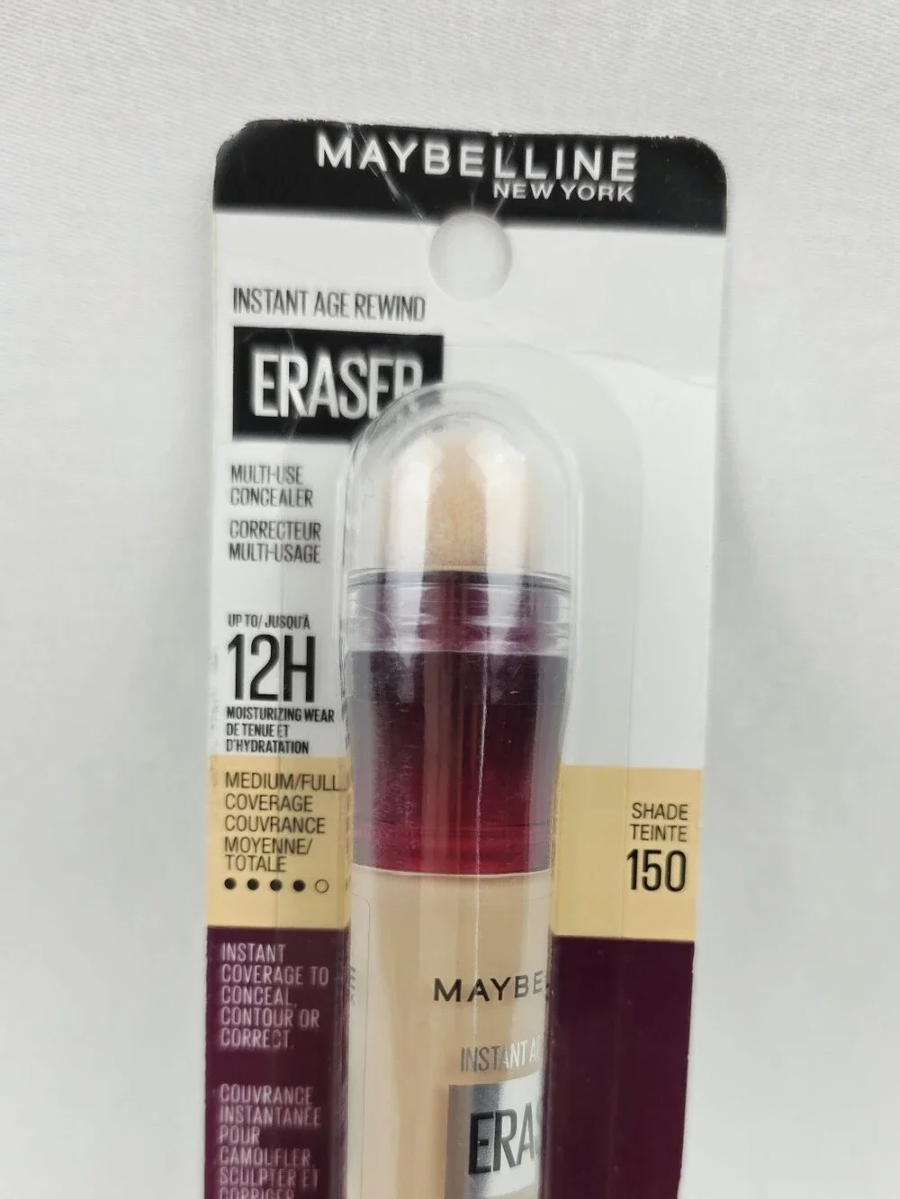 Maybelline Instant Age Rewind 12 Hour  Eraser  Concealer Shade 150